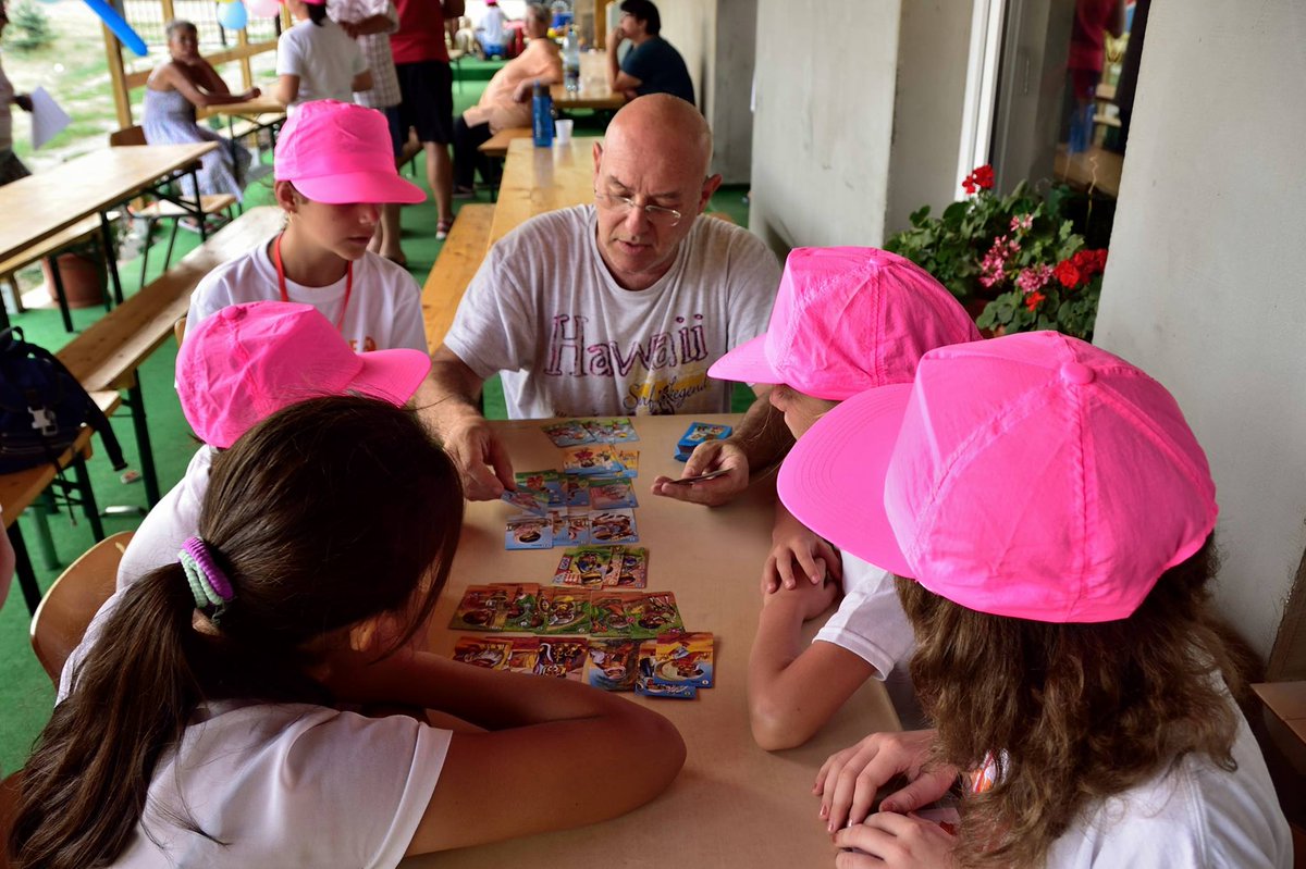 NFSAU's tweet photo. #TeamNFSCamp #Romania Lots of fun games &amp; activities played today with the kids! A celebration of freedom @TeamNFS_ http://t.co/n4TSLm1DlP