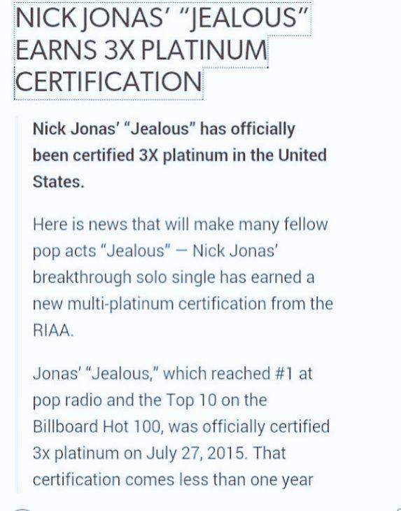 Felicidades @nickjonas  #MTVHottest  #MTVMAMA2015