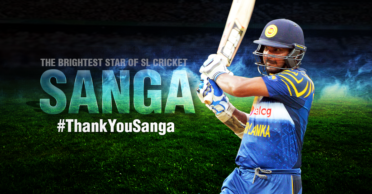 dialoglk's tweet photo. This will be the last year we see @KumarSanga2 on the pitch! Tweet your wishes for Sanga to us with #ThankYouSanga. http://t.co/jjeyDtVlzZ