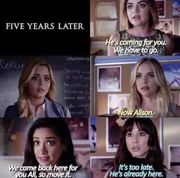IBieberGrandex's tweet photo. And now we're just left with more questions #FAceToFace #CeCeIsA #PrettyLittleLiars http://t.co/PwGhxJJdcS