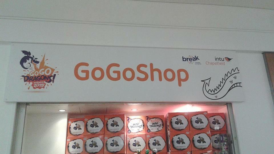 POP UP SHOP open today and Thursday at @intuChapelfield with the #dragon team - do go and visit #ggd15 @breakwriter