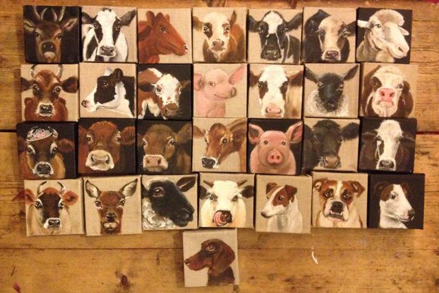 Seasons_Rowan's tweet photo. Some more of our #artistofthemonth; Caroline Rossiter's beautiful paintings available to view and buy at the cafe now http://t.co/b9G8yWIAzN
