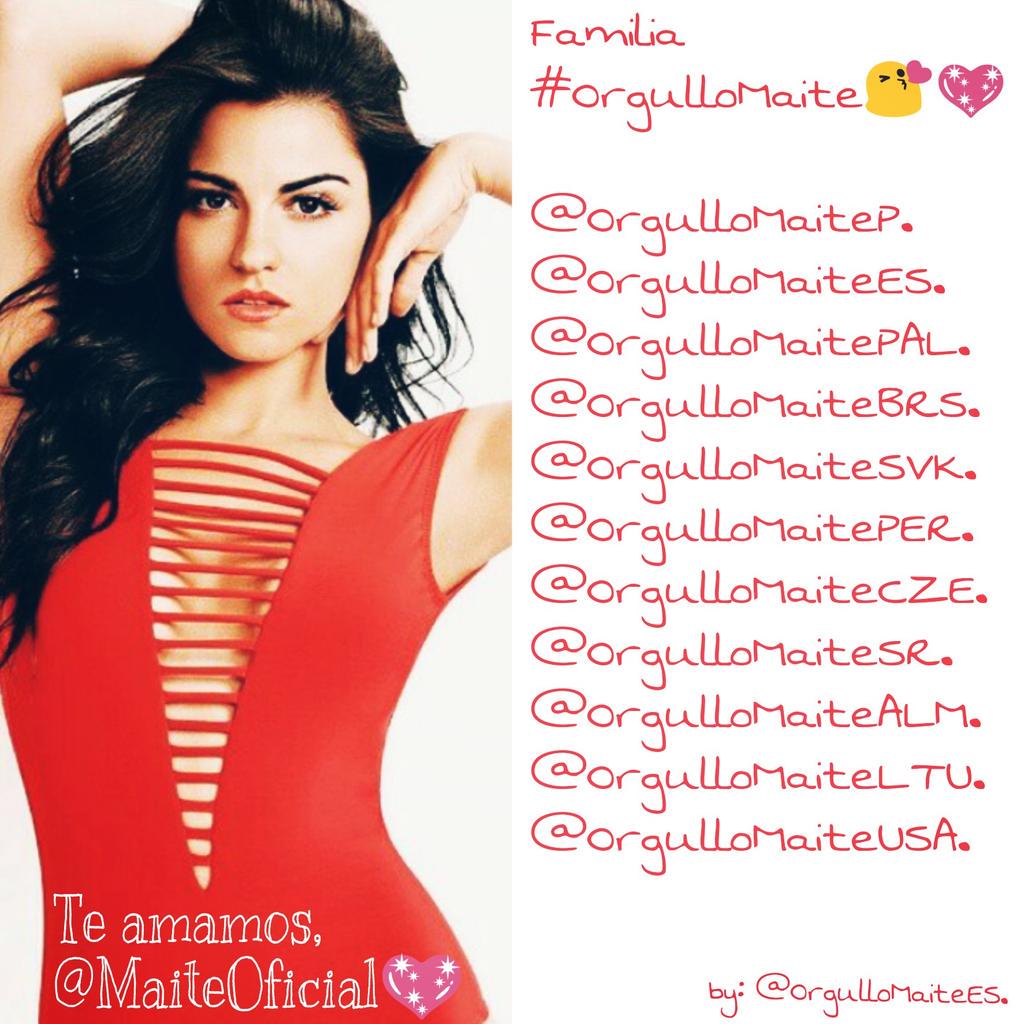 OrgulloMaiteES's tweet photo. Familia
#OrgulloMaite😘💖
Te amamos, @MaiteOficial💖 http://t.co/0gHqi1DWL1