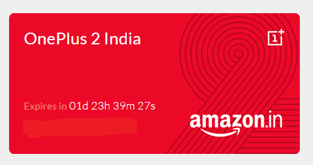 nandan323's tweet photo. Here's my invite, Wohoo!!! ThankYou, @OnePlus_IN @Ameyaa_kh @getpeid @Vikas_AGL #2016FlagshipKiller #oneplus2invite http://t.co/C3SI6PQ0oK