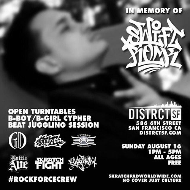 DJQbert's tweet photo. Sunday we celebrate a king that crossed over back to the higher dimension we all came from #swiftrockforever http://t.co/Hitf1ivJo4