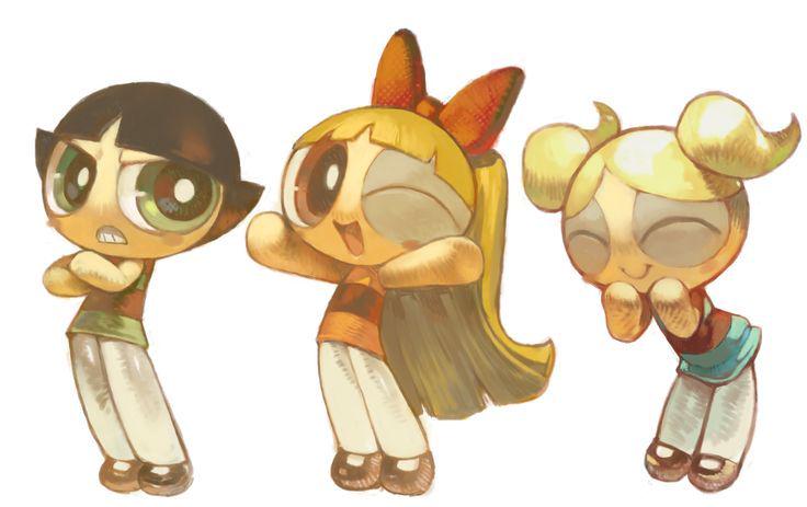 Blossom, Bubbles, and Buttercup by kokikun