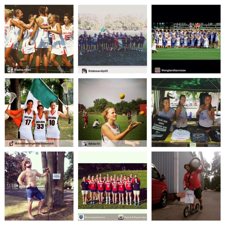Follow us on Instagram @lacrosseEC2015 and tag your photos with #ec15lax. We post our own photos and repost yours