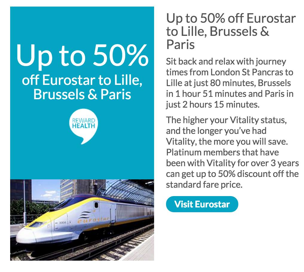 jplus_db's tweet image. 5* Life Cover
Rewards Package inc up to 50%* off Eurostar
#RewardHealth
* T&amp;amp;Cs Apply see buff.ly/1IA8NhX