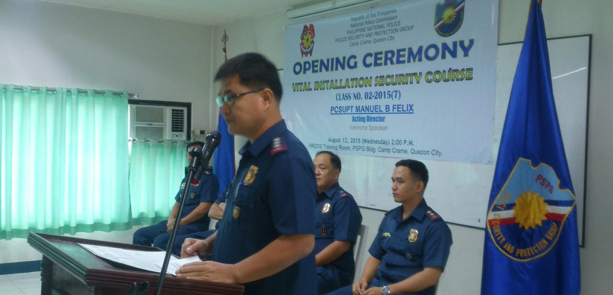 CSPSPG's tweet photo. 8/12/2015 Represented AD, PSPG as Keynote Speaker during the Opening of VISC @DirectorPSPG @pnppspg http://t.co/YuSth2uzZw