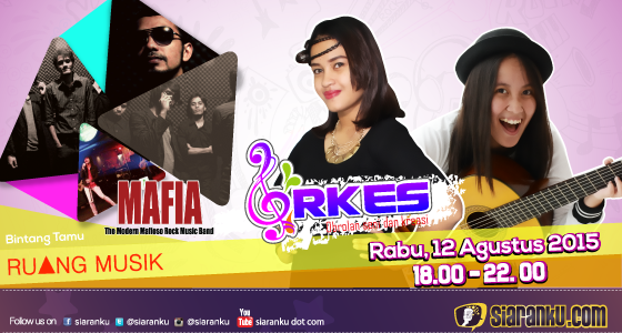 Hai SobSi malam ini #Orkes @MichelleSellaAM &amp; @natashakezzia akan bermusik brg <a href="/MAFIA_BAND/">MAFIA_BAND</a> <a href="/ruangmusik/">ruangmusik</a> , stay tuned!