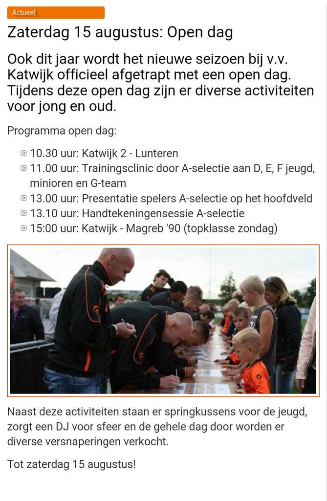 SV VV Katwijk tweet media