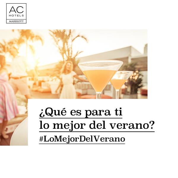 ¿Cómo va tu verano? Compártelo y podrás ganar una noche en nuestro hotel. #Lomejordelverano #Felizmiércoles
