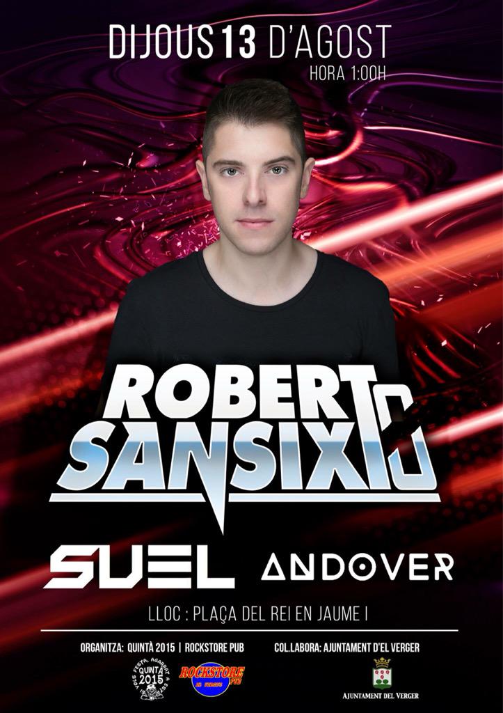 sansixtomusic's tweet photo. Mañana jueves nos vemos en #ElVerger junto a @IvanSUEL90 y @Andover_music que ganas de volver a mi segunda casa 😁 http://t.co/CnMU8BWrfD