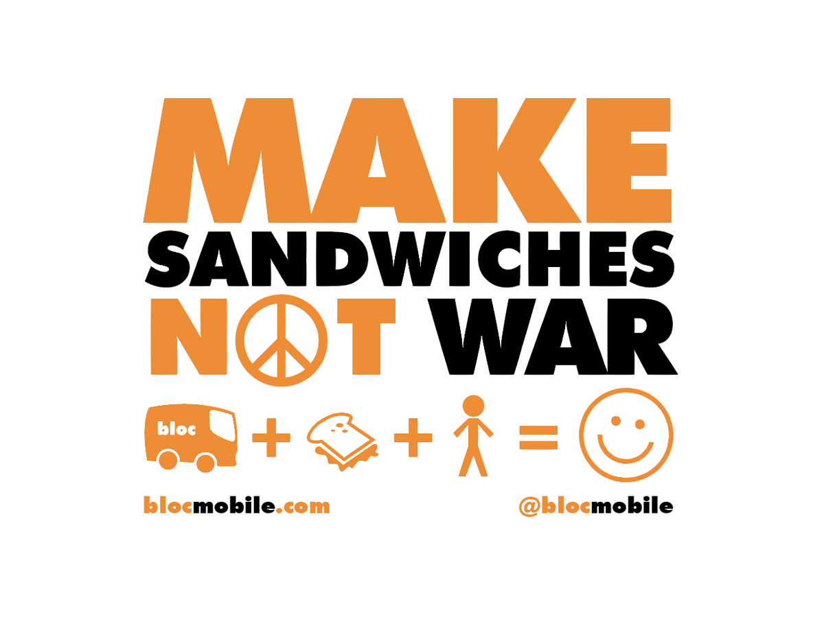 blocmobile's tweet photo. Make Sandwiches Not War... #henley #lunchtime http://t.co/wBDczSCUca  #makesandwichesnotwar http://t.co/O6EmK7L0Sl