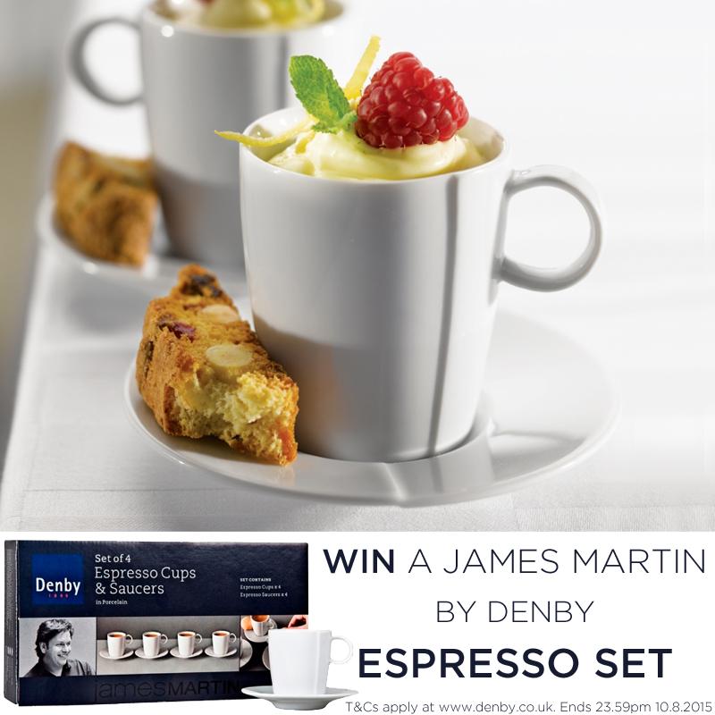 denbypottery's tweet photo. Win a @jamesmartinchef set and serve up a #GBBO #biscotti treat #winitwednesday #competition. RT &amp; follow to enter. http://t.co/sAC9WKP3oX