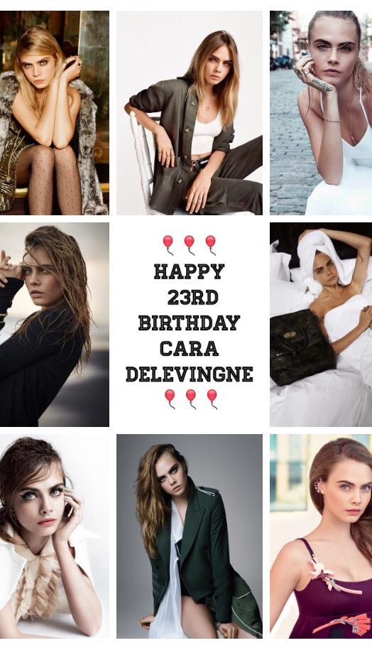 Happy birthday Cara Delevingne ! 
