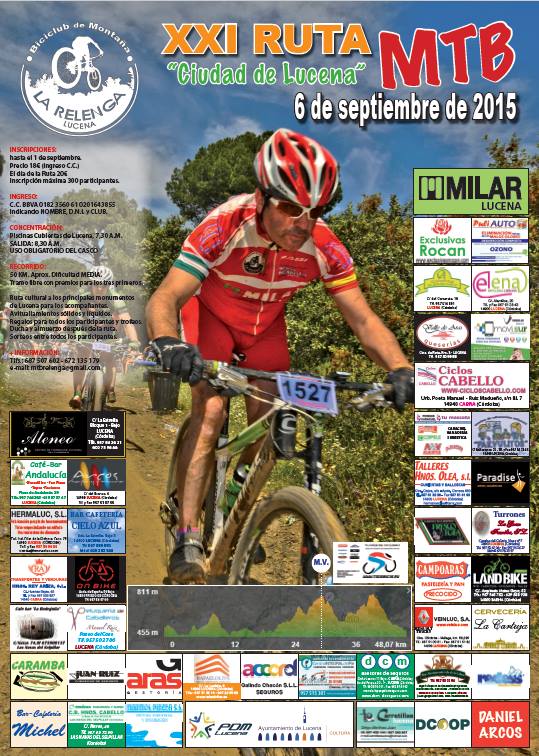 silverbackspain's tweet photo. Quieres que te publiquemos la marcha de tu Club, envíanos la foto y te la subimos.
XXI Ruta @la_relenga Lucena. http://t.co/r2Mdlhq6Mm