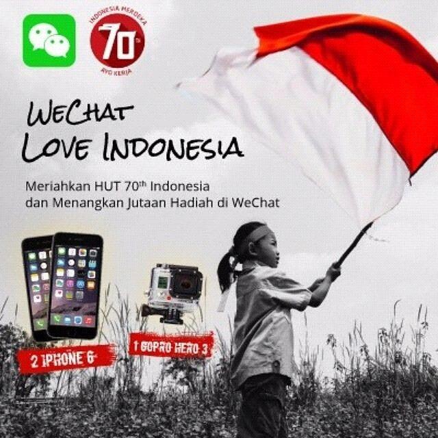 wandaadelia's tweet photo. #WeChatLoveIndonesia http://t.co/cvjzYM6CdG