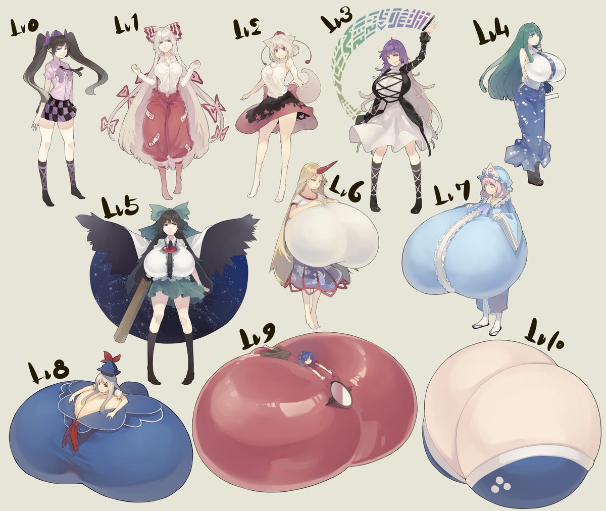 muneneko's tweet photo. なんか私は無尽蔵に大きな胸が好きだと思われてるけど、私の限度は4だから http://t.co/oBhLCQOLP0