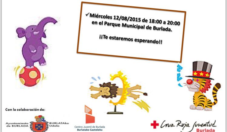 CRJ_Navarra's tweet photo. Esta tarde #CRJBurlada te estará esperando en el Parque Uranga para que pases una tarde de risas y de juegos!! http://t.co/b1PaAeBAjT