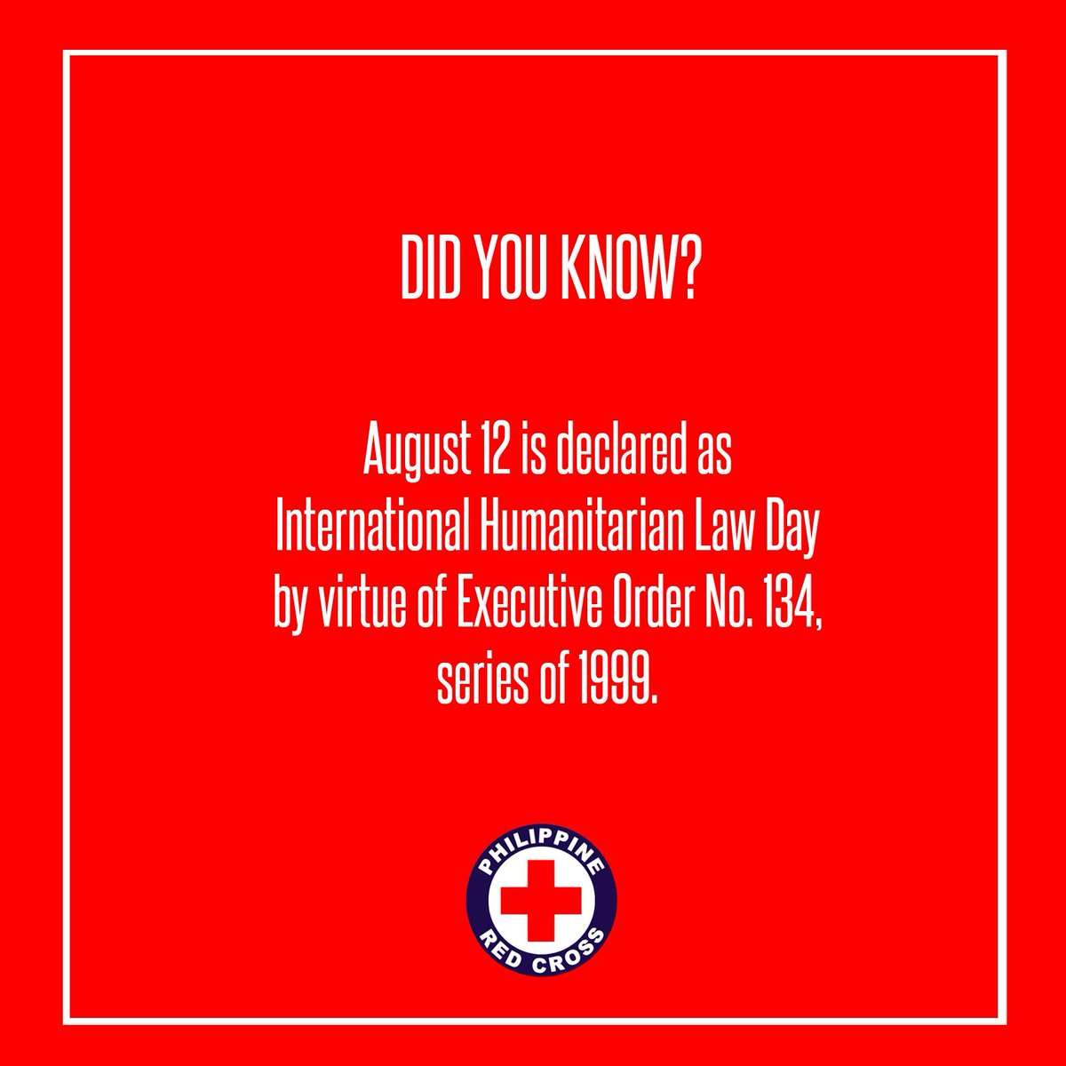 philredcross's tweet photo. IHL is a set of rules which seek, for humanitarian reasons, to limit the effects of armed conflict. #WarsHaveLimits http://t.co/erUDBZuowQ