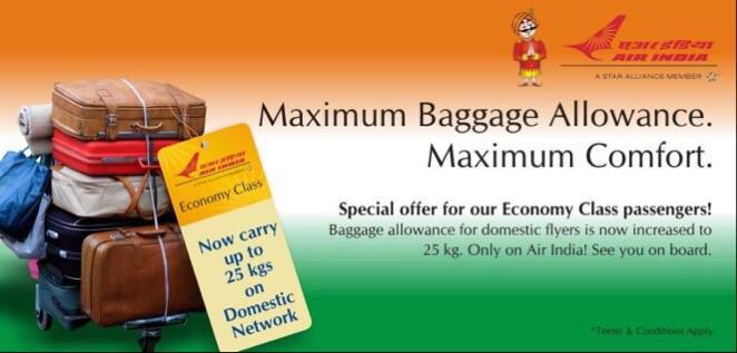 Air India Indigo Airlines Cabin Baggage Size Hand Luggage Air