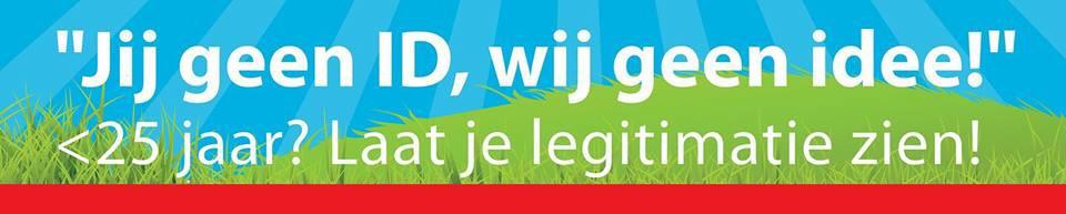 Vergeet je ID-kaart van het weekend ook niet! #altiedfeest