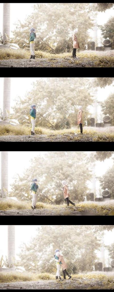 KUMAxYORU's tweet photo. No6
shion:kuma
nezumi:yoru
 reunion~(pls(ಥ_ಥ)

#cosplay #No6 #shion #nezumi  #鼠苑 http://t.co/GJ4iKYngaa