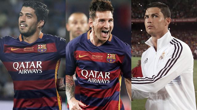 [BREAKING NEWS] #Messi, Suárez &amp; Ronaldo 2014/15 UEFA Best Player in Europe Award finalists: ow.ly/QOyNg