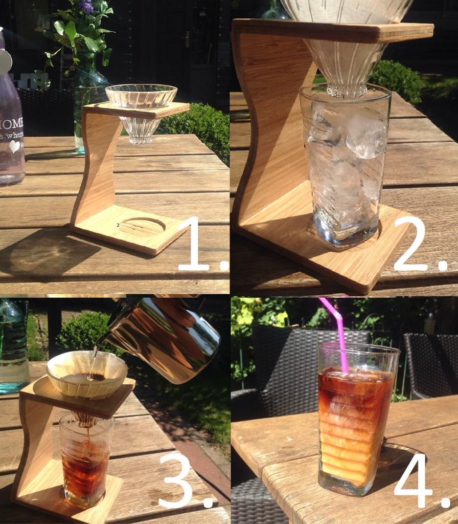 Met ons brewingstation kan je ook super simpel een overheerlijke ijskoffie zetten! Lees op onze Facebook hoe!