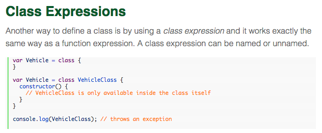 Get better syntax by using #javascript #es6 Classes vs prototypes by <a href="/alexgorbatchev/">Alex Gorbatchev</a> - bit.ly/1TtOJAW