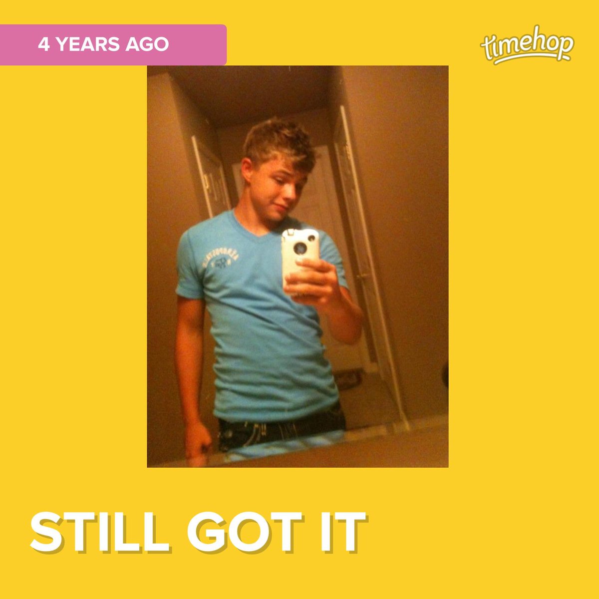 zachbeaird14's tweet photo. Still got it #timehop I look almost the exact same 😂 #Man9 http://t.co/QeLAJ7cxEK http://t.co/sInNGAcugt