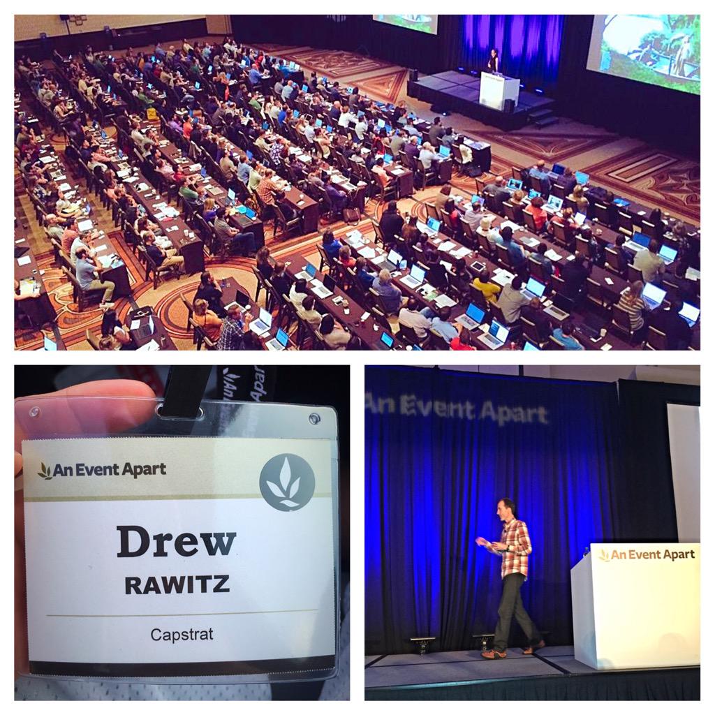 What an awesome experience! #aea2015 #aeadc #aneventapartdc