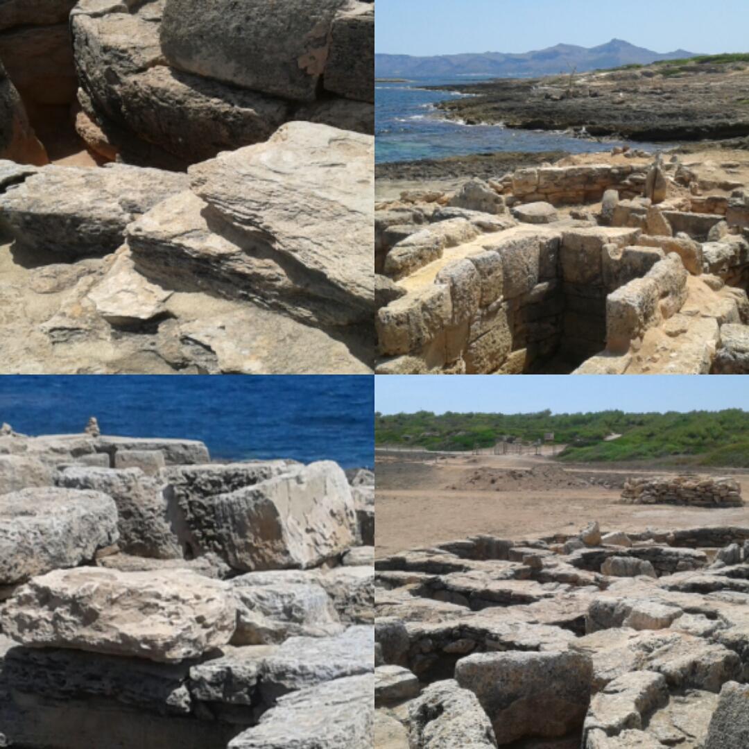 Avui hem visitat la necròpolis de Son Real! Que bé ens ho pasem amb l'història! #tempslliure #mallorca #sonreal