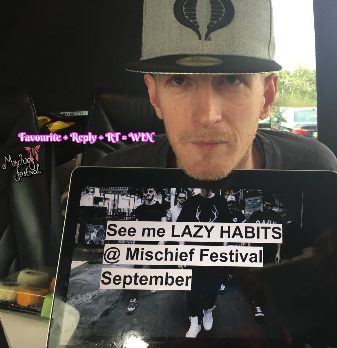 MischiefFesty's tweet photo. We're giving away 13 Mischief Tickets! Big up @LazyHabitsUK REPLY + FAVOURITE + RT.  #Summer2015 #LazyHabits http://t.co/6ruBY7FklS