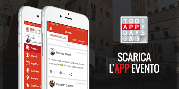 ppydays's tweet photo. Scarica ora l'#App Evento di #TodiAppyDays! per iOS > http://t.co/cX4eVyEfc7 e Android > http://t.co/vOlnSXsCjn http://t.co/FmCoXbBwMz