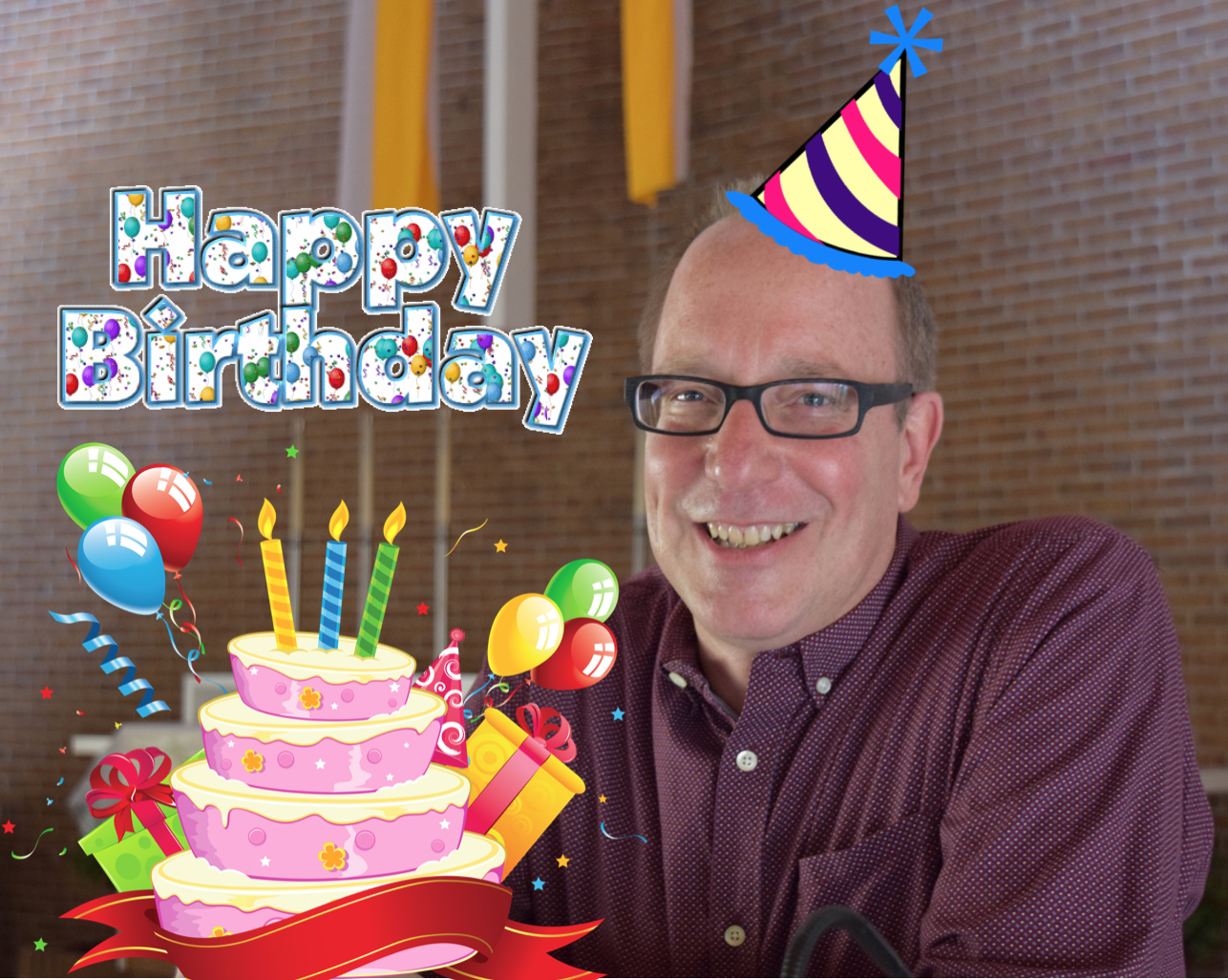 Happy Birthday to our very own Pastor John Glover! We like this guy...as you can tell: 