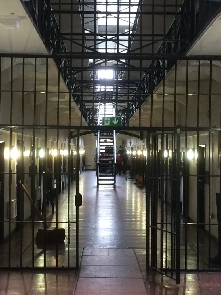 worcesterjonny's tweet photo. @CrumlinRoadGaol - brilliant day, please tell Brendan he did a great job!😀 #holidays #TheCrum #Belfast http://t.co/EVEc7Oxmcy