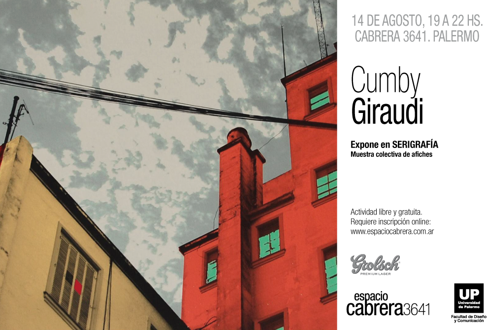EspacioCabrera's tweet photo. Cumby Giraudi, Agus Rozenwasser e Ivanke exponen el viernes en SERIGRAFÍA. Info e inscripción: http://t.co/vtjGuIWYr5 http://t.co/z9yNDxxxkX