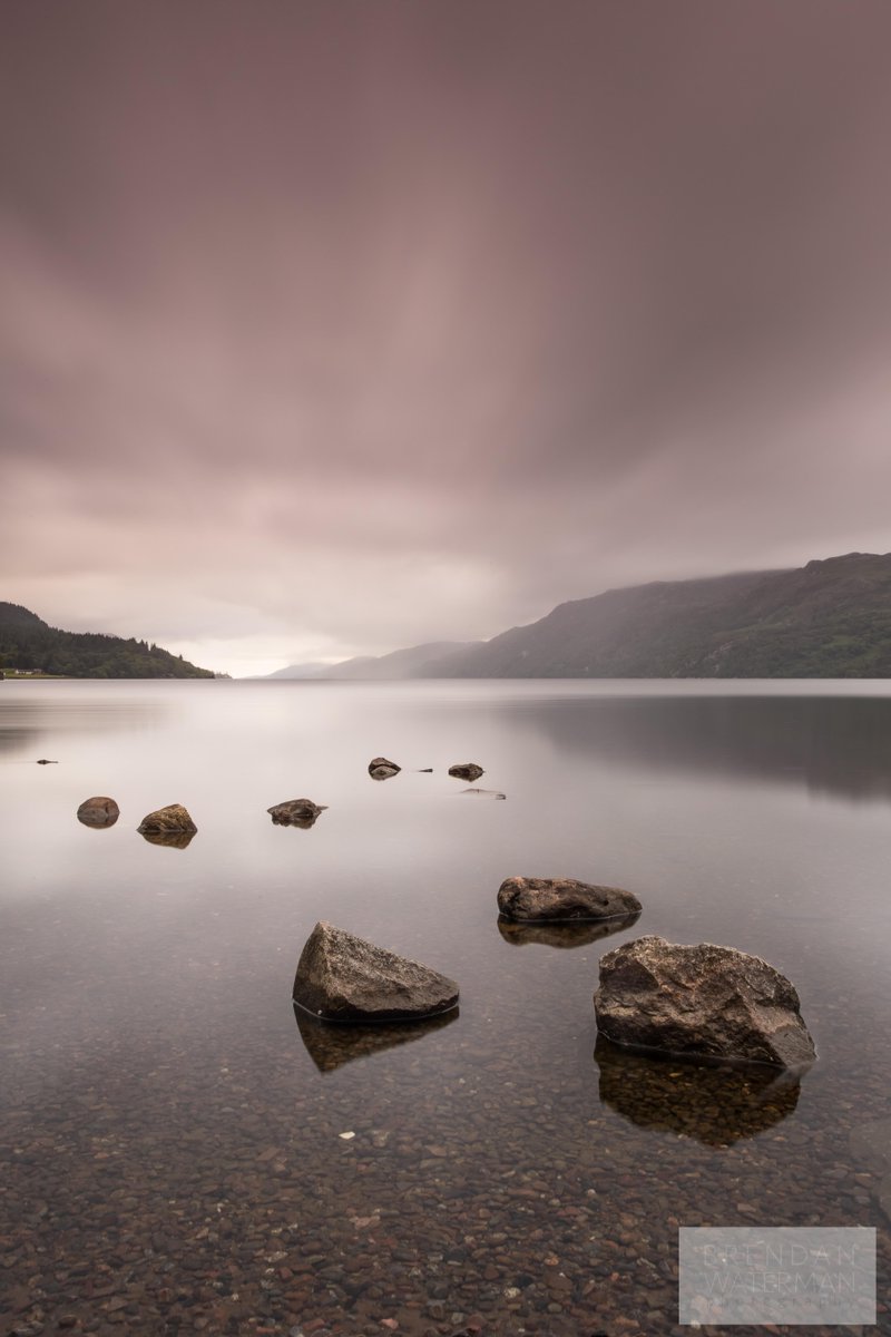 BrenWaterman's tweet photo. Loch Ness sunrise 5:30am @LEEFilters @ScotlandNow @NorthCoast500 @welovehistory @BBCHighlands @CanonUKandIE http://t.co/R7duIDWbBR