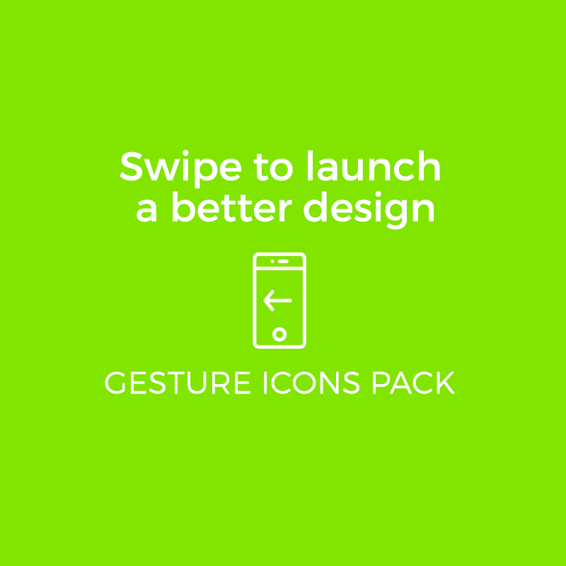 RetinaIconCom's tweet image. Swipe, tap and hold. Tell your user how to use your UI efficiently.