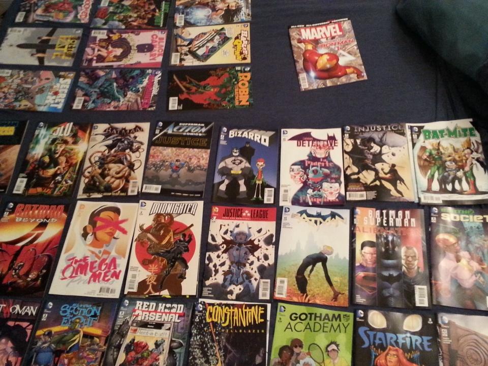 pugsmasterflex's tweet photo. Time to organize again. #comicaddiction http://t.co/zc7jCOjZgh