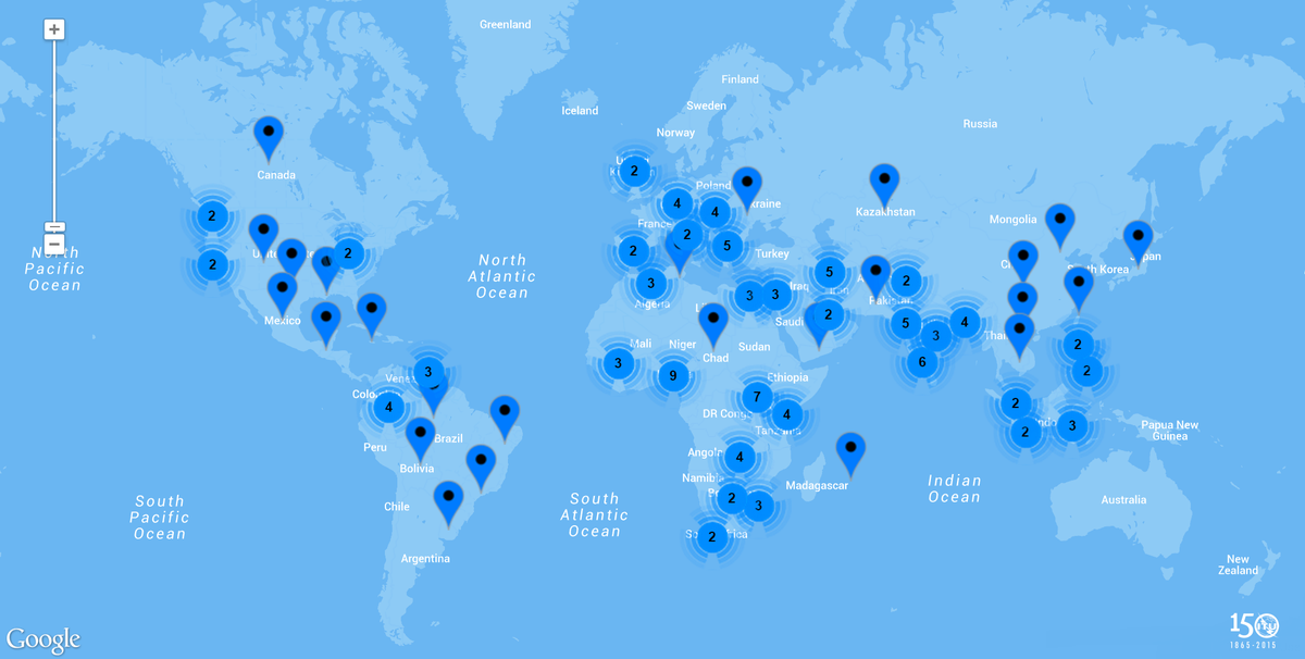 Inspiration on #YouthDay from 150 Young Innovators with #ICT4D ideas to help lives ow.ly/QOcPD #ITUWORLD