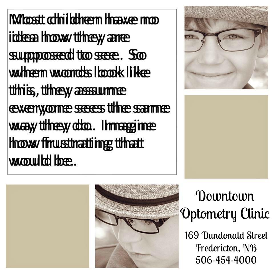 Make sure booking your child for an eye exam is at the top of your back to school to-do list!