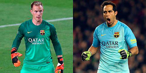 Claudi Bravo Over Ter Stegen