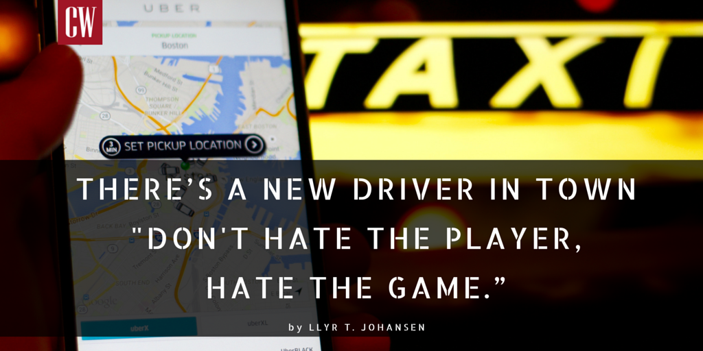 CWBeacon's tweet photo. The ride-sharing debate may go on, but @Uber has already won.
http://t.co/7UYmoDi2ZO http://t.co/xWNKzpjqUu