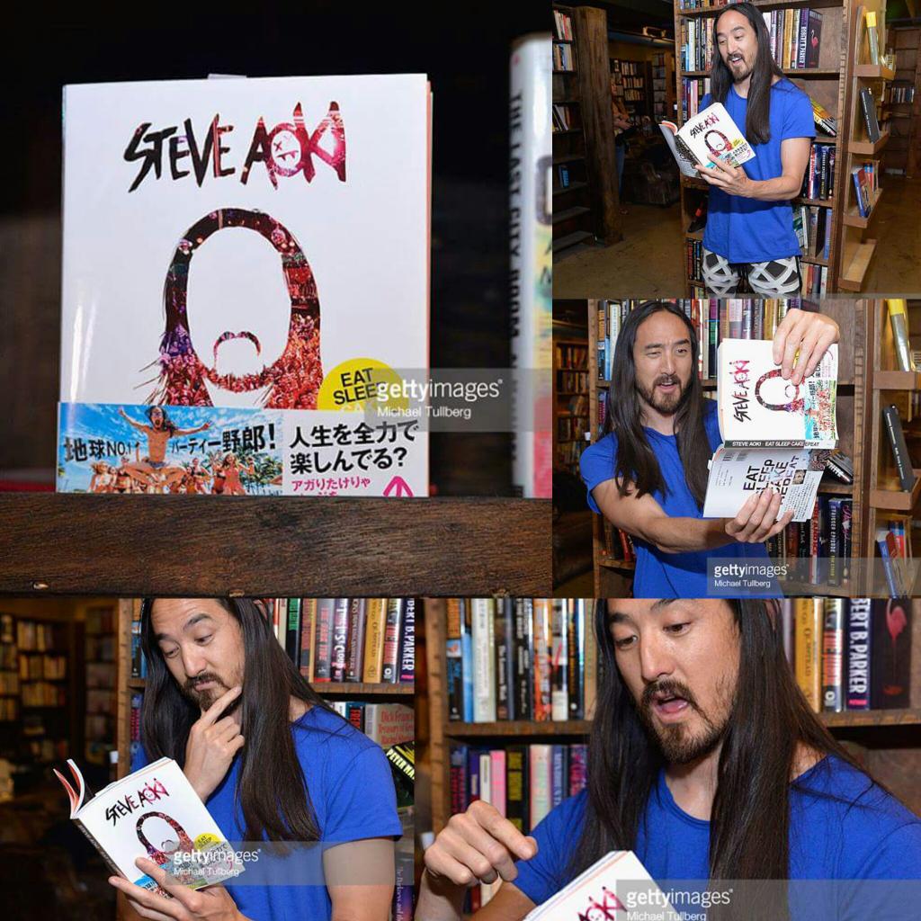 weareleg3nd's tweet photo. Go get your copy of @steveaoki's #EATSLEEPCAKEREPEAT book at:βΆ http://t.co/pvKU1pWSkJ @steveaokishop http://t.co/5VS1g7OBPv