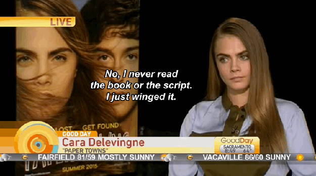 23 Times Cara Delevingne Was Oh So Cara Delevingne  