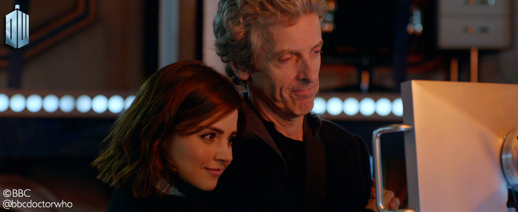 bbcdoctorwho's tweet photo. The Doctor and Clara return to @BBCOne on 19 September. See the new trailer at http://t.co/Kww5lCNCCa #DoctorWho http://t.co/2eL2V3Itw6