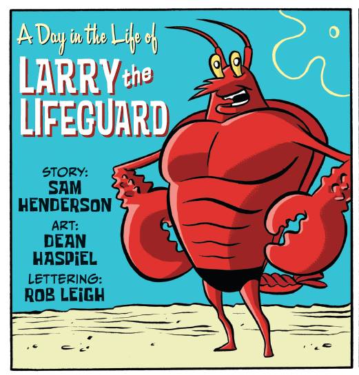 magicwhistle's tweet image. With @deanhaspiel for SpongeBob Comics #47